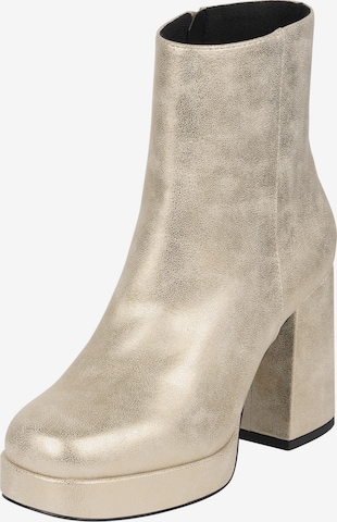 Bottines BULLBOXER en or : devant