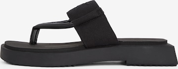 Calvin Klein Jeans Žabky – černá: přední strana