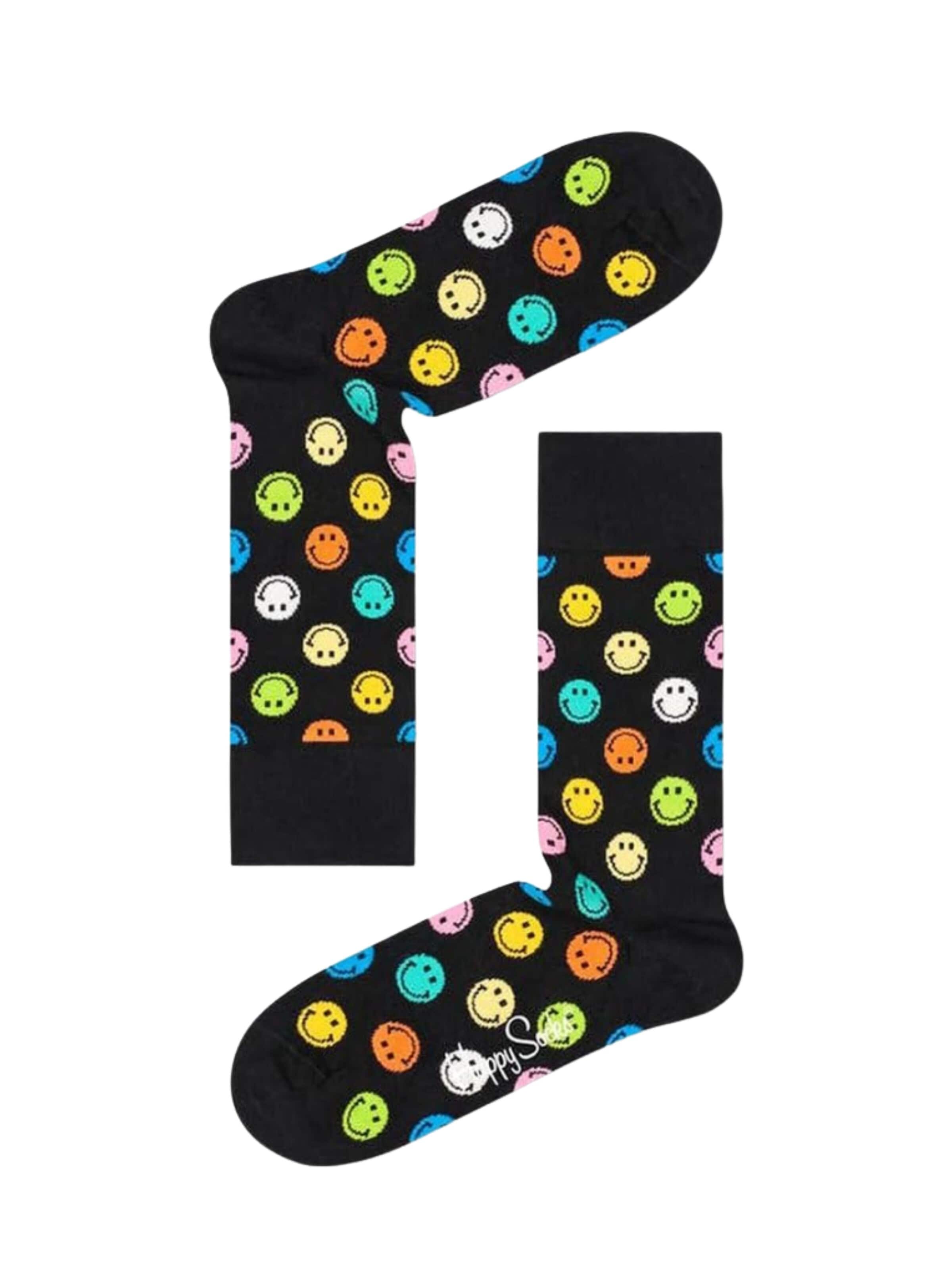Happy Socks Socks '6er Pack - Smeily Socks Gift Set' in Mixed colors