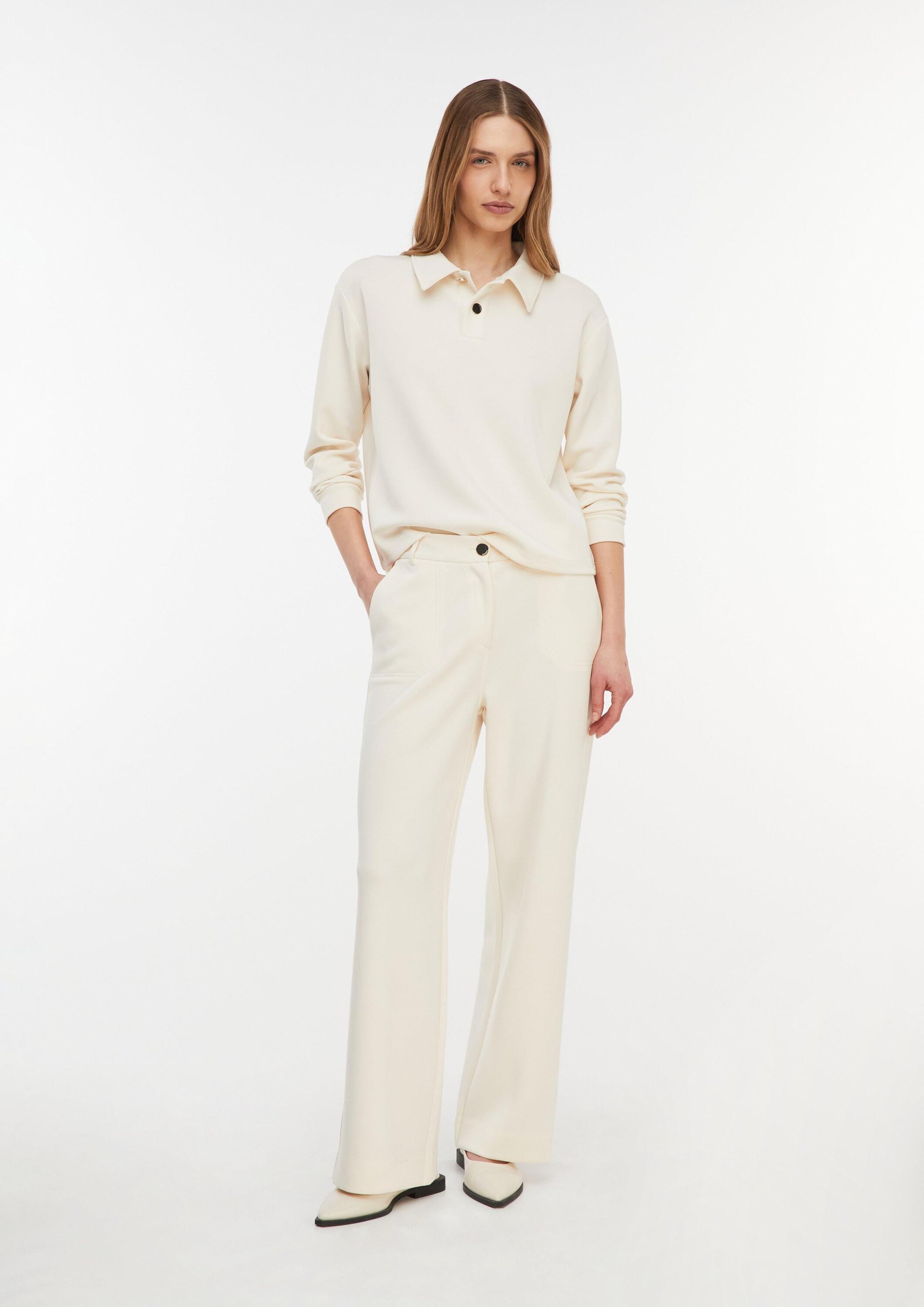 COMMA Sweatshirt in Beige