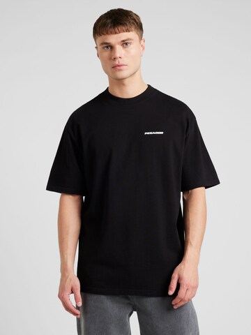 Pegador - Camiseta en negro: frente