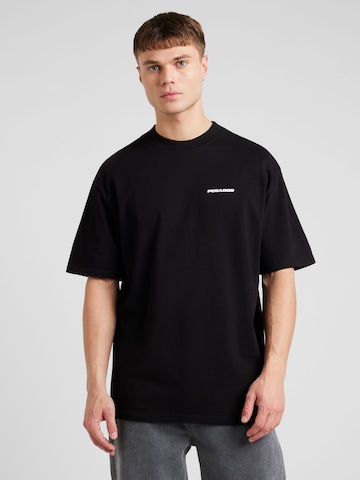 Pegador Μπλουζάκι σε μαύρο: μπροστά