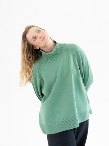 KOPYTO Sweater 'IRBIS RWS' in Green: front