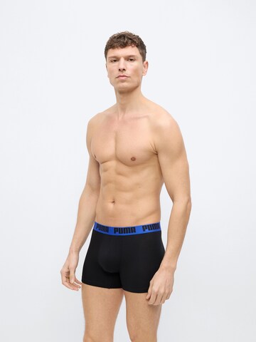 PUMA Boxershorts in Schwarz