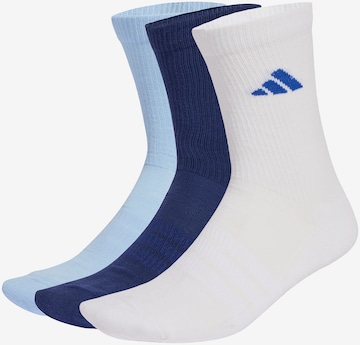 mėlyna ADIDAS PERFORMANCE Sportinės kojinės 'ESS': priekis