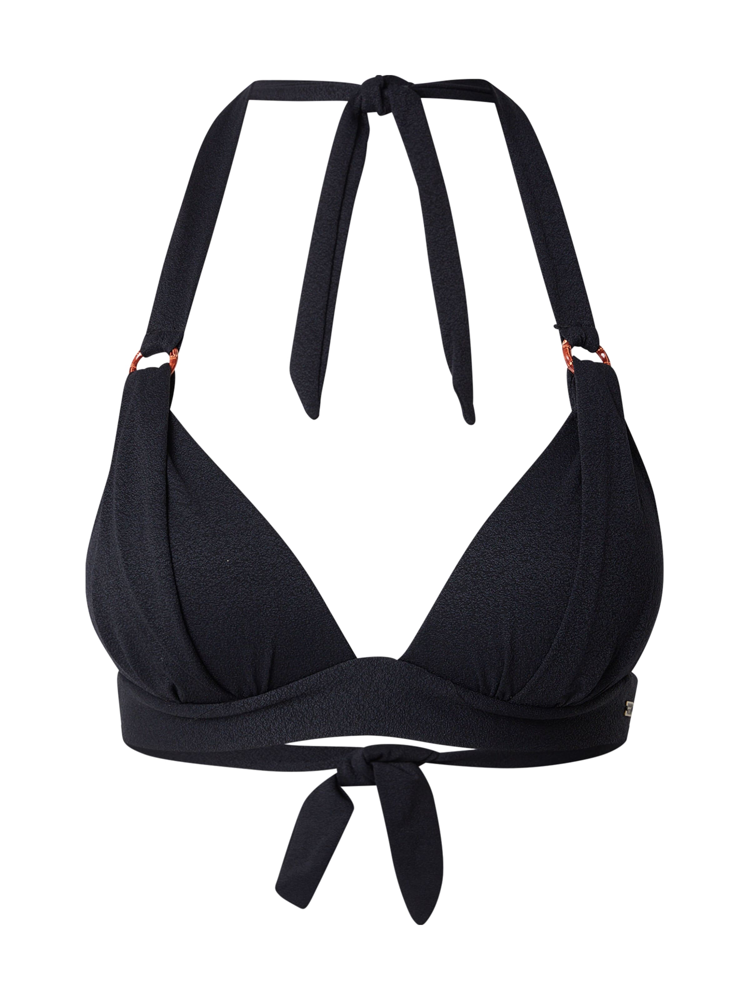 Banana Moon Kolmio Bikinitoppi värissä musta: etupuoli