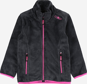 CMP Functionele fleece jas in Zwart: voorkant