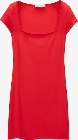 Pull&Bear Dress in Red: front