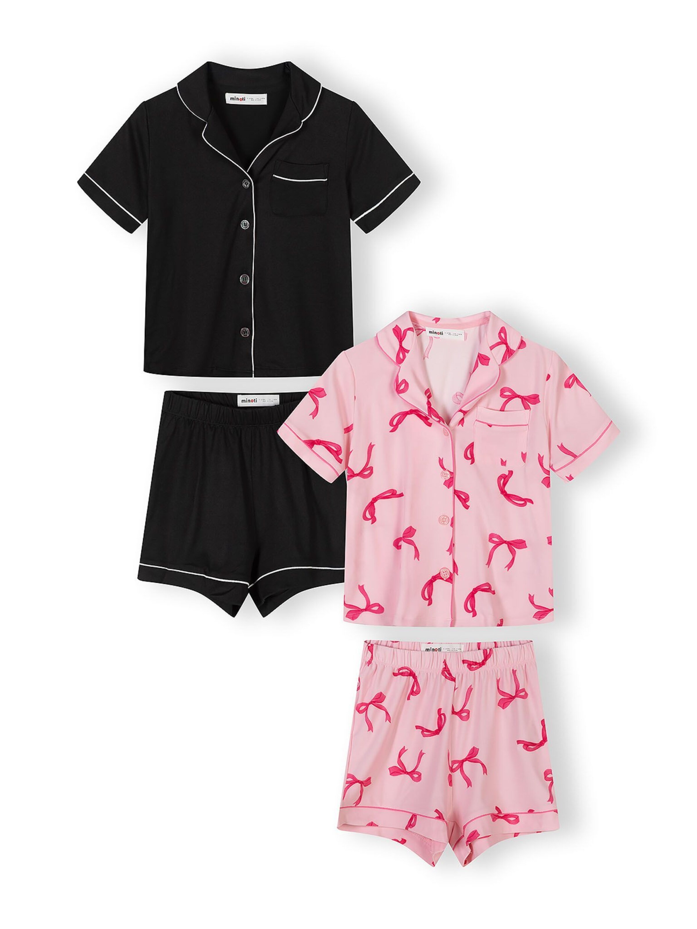 Pyjama MINOTI en rose : devant
