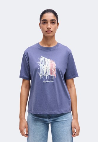Pepe Jeans T-shirt 'NOTTING HILL' i blå: framsida