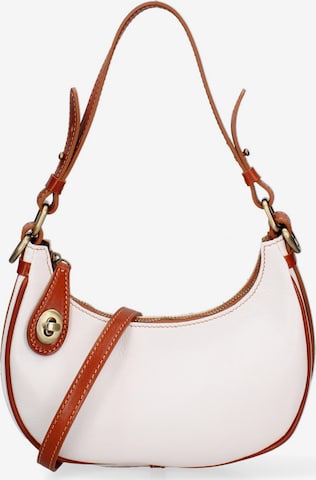 Viola Castellani Shoulder bag 'False' in White: front