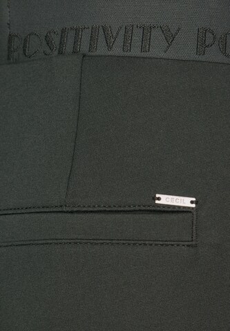 CECIL Regular Pants in Green