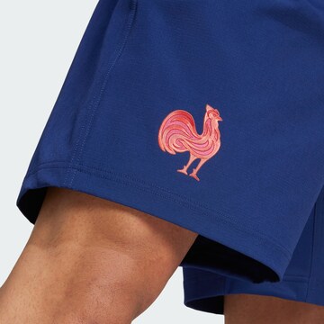 Regular Pantalon de sport 'France Rugby Away' ADIDAS PERFORMANCE en bleu