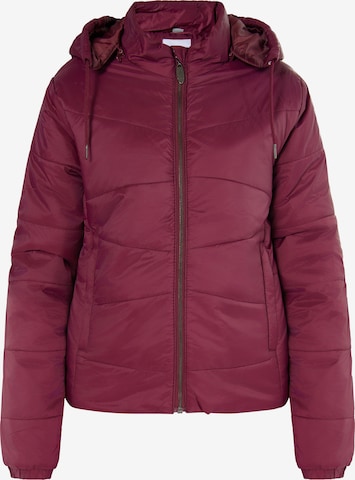 Usha Between-season jacket in Red: front