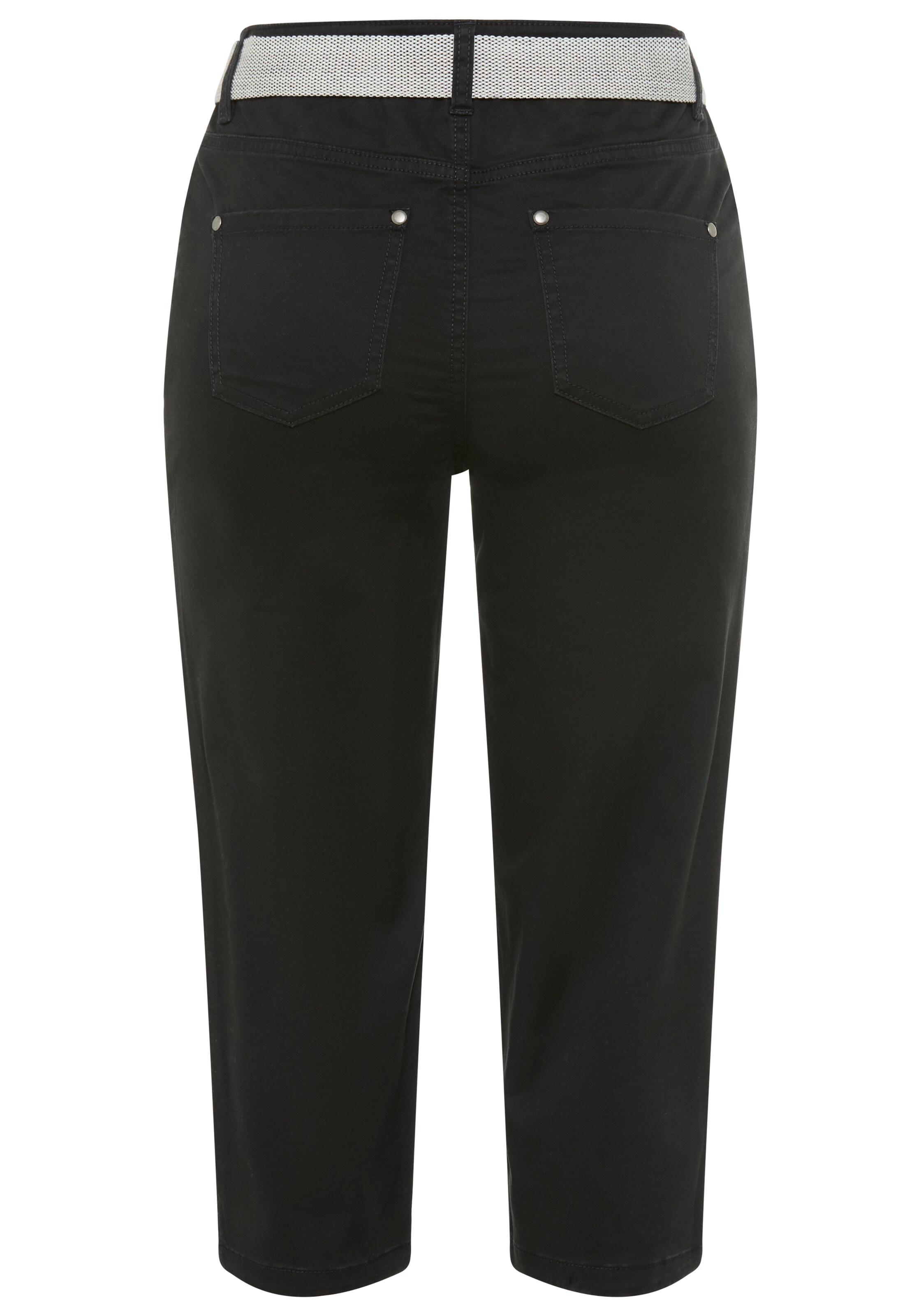 LAURA SCOTT Regular Pants in Black