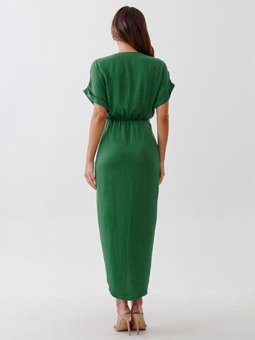 Robe 'RAVEN DRESS' Tussah en vert : derrière