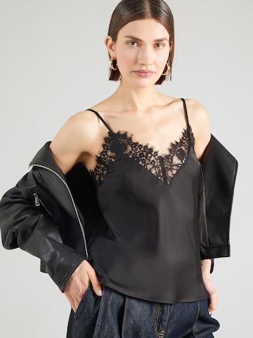 ABOUT YOU Топ 'Cleo' в Черный: спереди