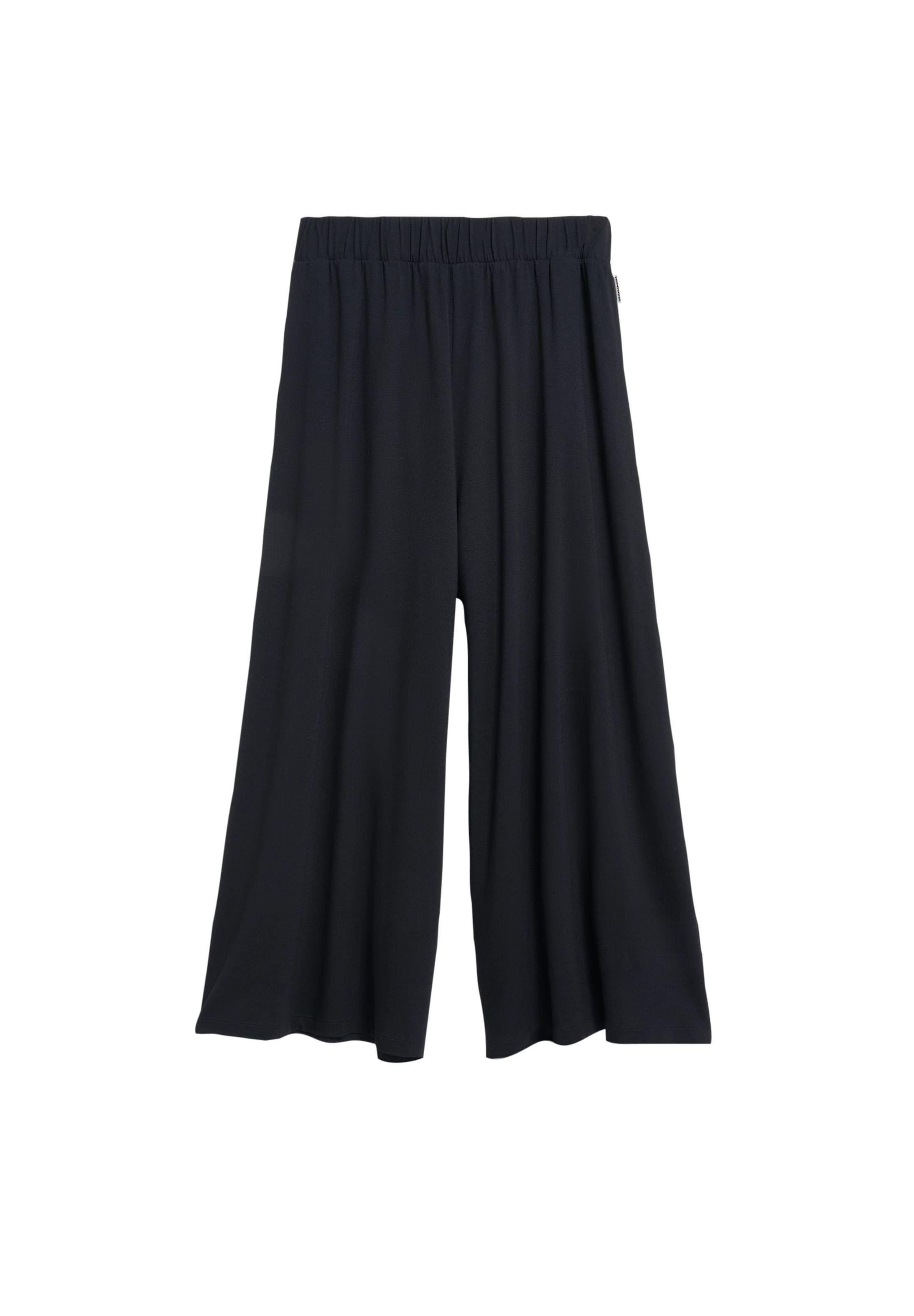 ARMEDANGELS Wide leg Trousers in Black: front