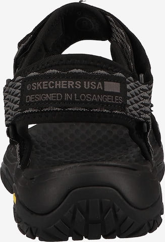 SKECHERS Sandale in Schwarz