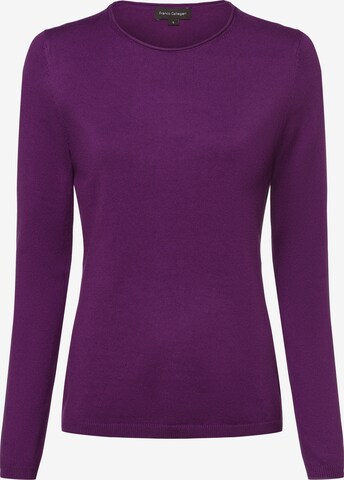 Pull-over Franco Callegari en violet : devant