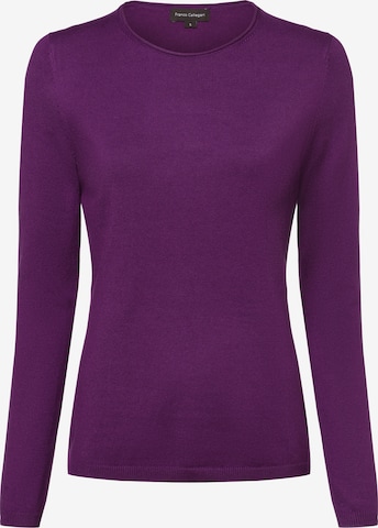 Pull-over Franco Callegari en violet : devant