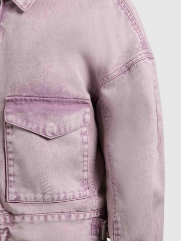 khujo Between-season jacket 'Nelina' in Purple