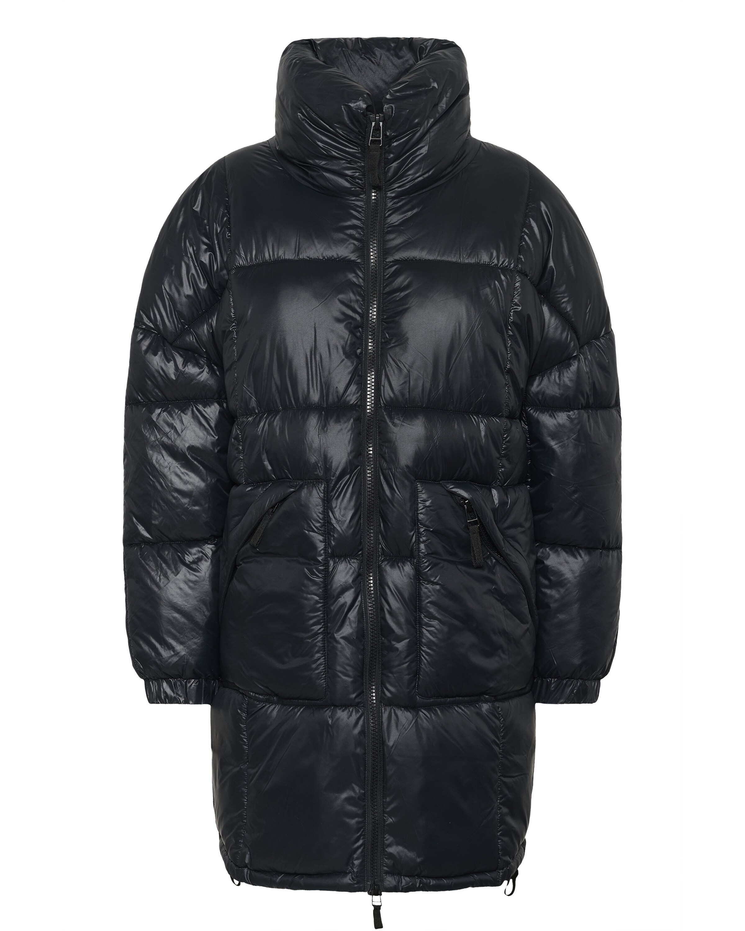 Manteau d’hiver 'Florine ' SAINT TROPEZ en noir : devant