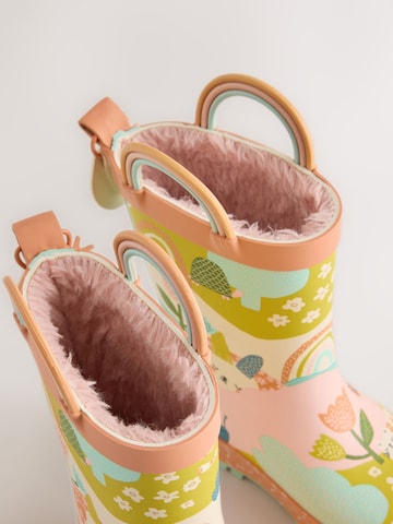 Bottes en caoutchouc Next en orange