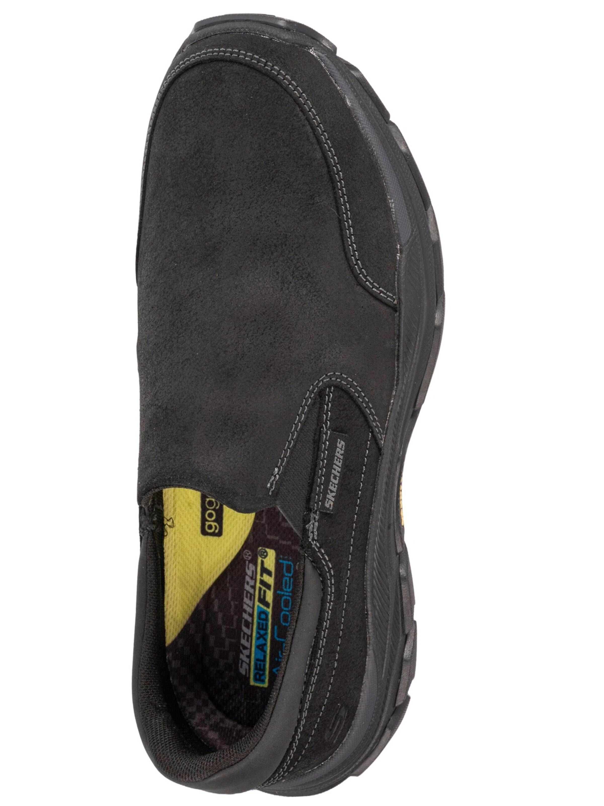 SKECHERS Instappers 'Skechers Respected - Calum' in Zwart