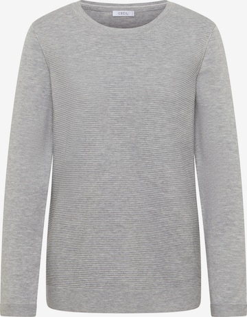 CECIL Sweater in Grey: front