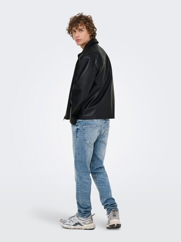 Veste mi-saison 'ONSJack' Only & Sons en noir