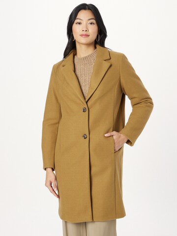 ICHI Between-Seasons Coat 'Jannet' in Beige: front