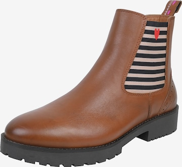Crickit Chelsea Boot ' SIMBA ' in Braun: Vorderseite