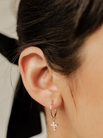 Hey Happiness - Pendientes 'Faith Whisper' en plata