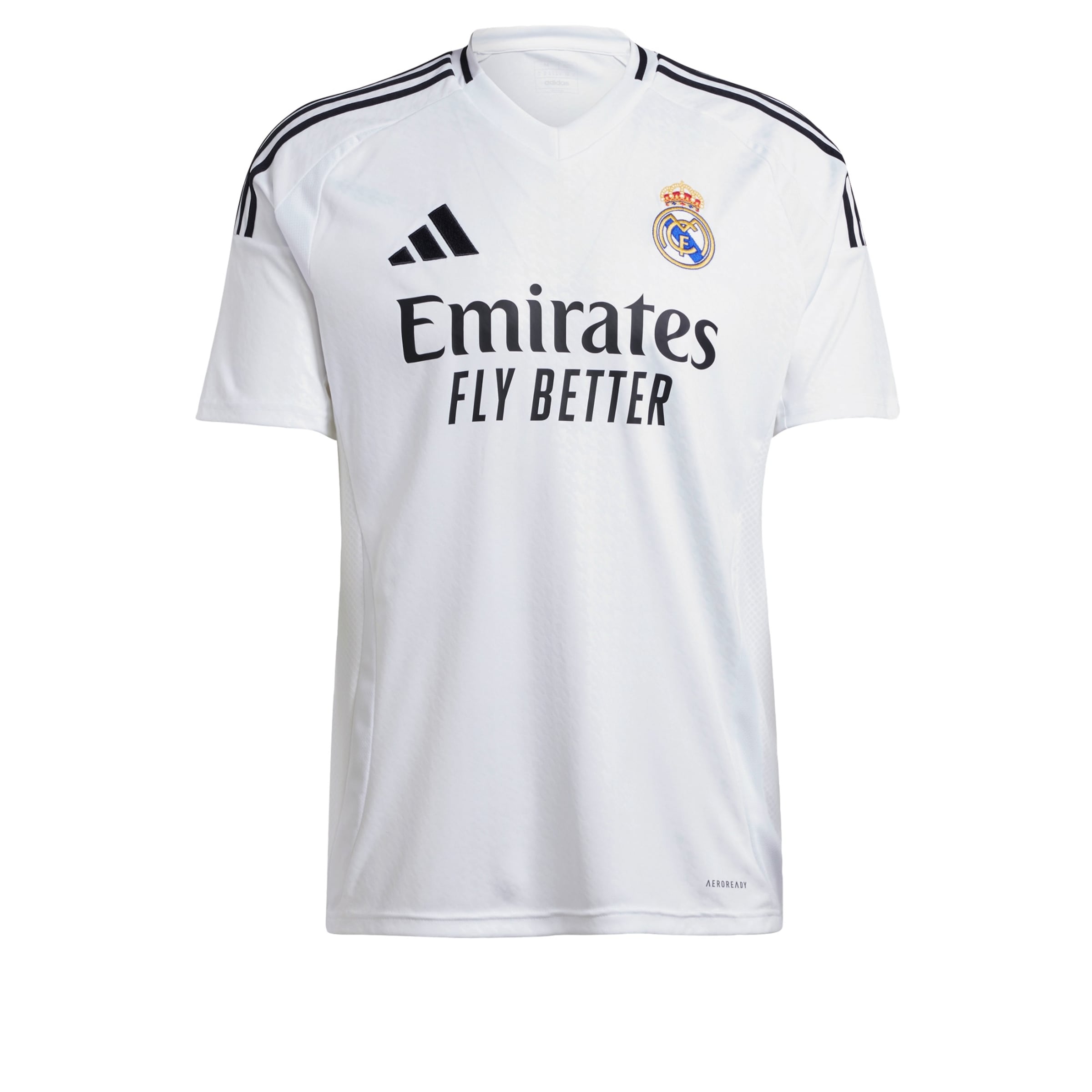 ADIDAS PERFORMANCE Fodboldtrøje 'Real Madrid 24/25' i hvid: forside