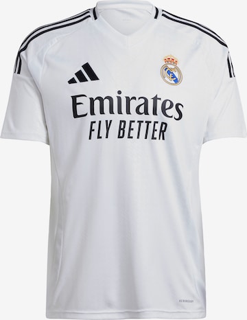 ADIDAS PERFORMANCE Jersey 'Real Madrid 24/25' in White: front