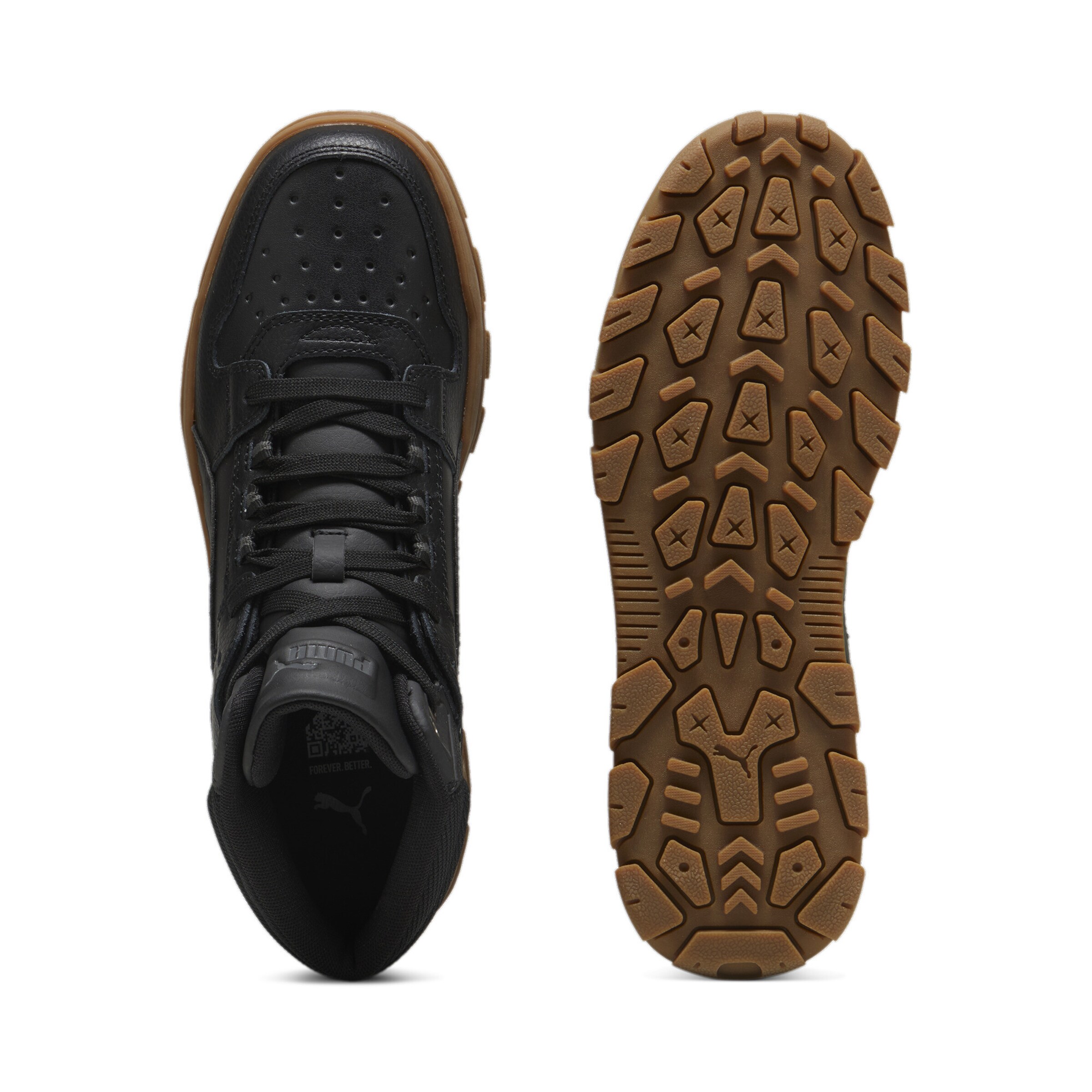 PUMA High-Top Sneakers in Black