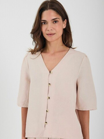 NORR Top ' Lineo ' in Pink