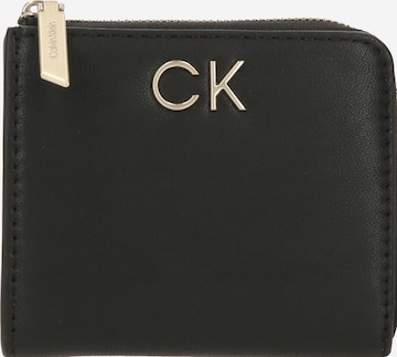 Calvin Klein Wallet in Black: front