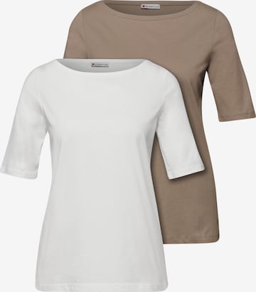 STREET ONE Shirt in Beige: front