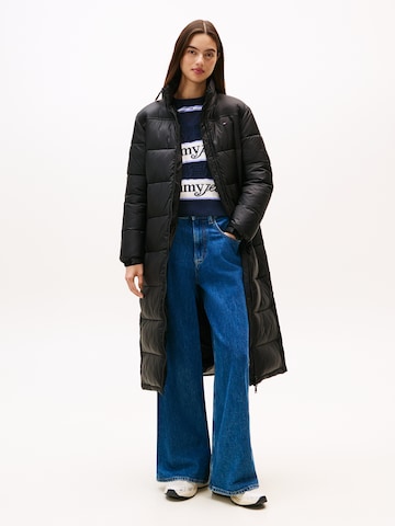 Cappotto invernale di Tommy Jeans in nero: frontale