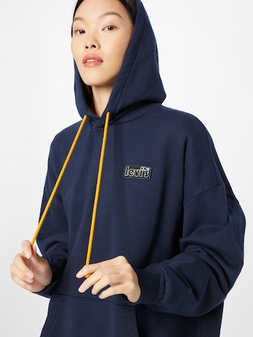 LEVI'S ® Sweatshirt 'Prism Hoodie' in Blauw