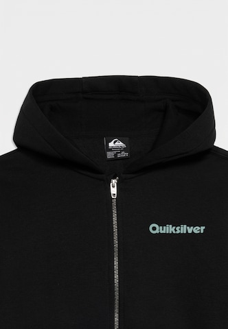 QUIKSILVER Ζακέτα φούτερ σε μαύρο