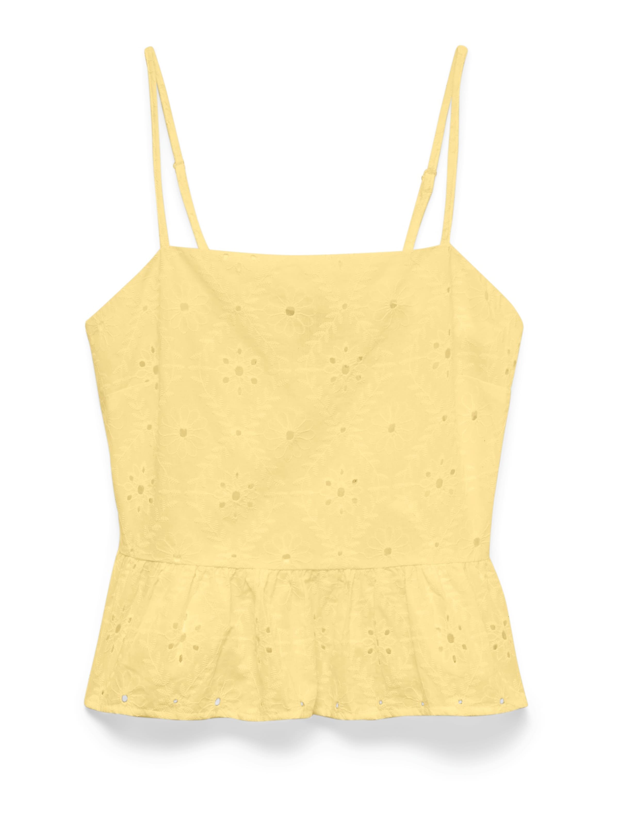 VERO MODA - Top 'VMELIZA' en amarillo: frente