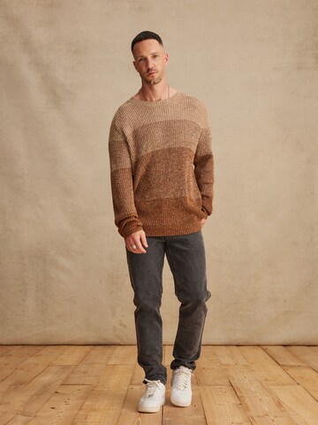 Pull-over 'Elia' DAN FOX APPAREL en marron