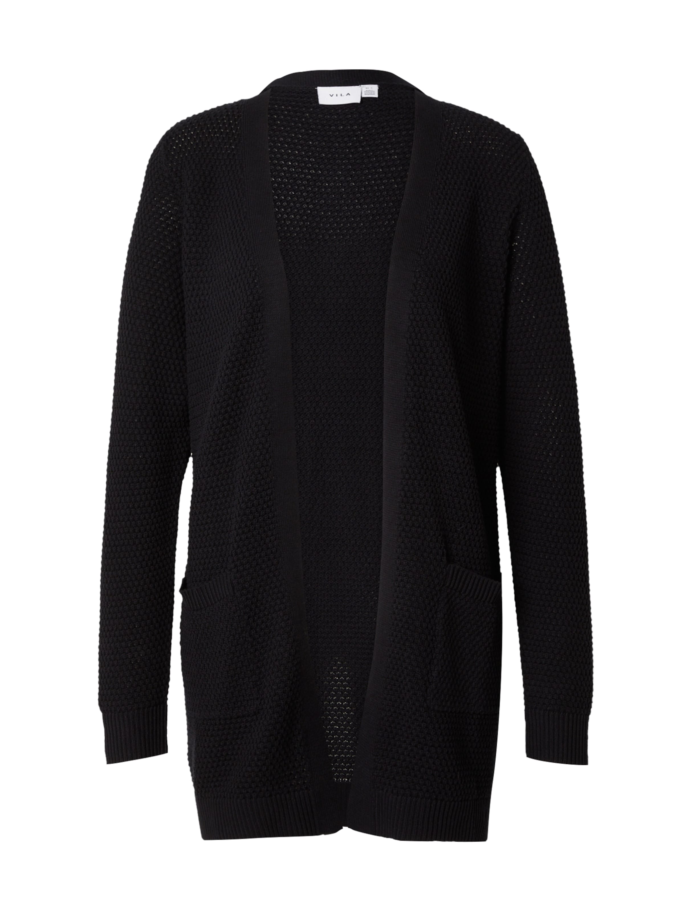 Cardigan 'Dalo' VILA en noir : devant