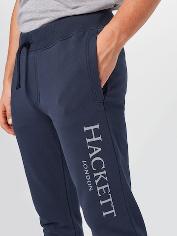 Hackett London Tapered Trousers in Blue