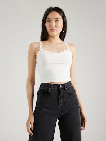 ABOUT YOU Top 'Dinah' in White: front