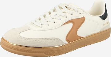 SKECHERS Matalavartiset tennarit 'HOTSHOT - LIVING LUXE' värissä valkoinen: etupuoli