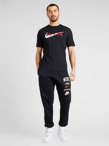 Nike Sportswear T-shirt 'Air' i svart